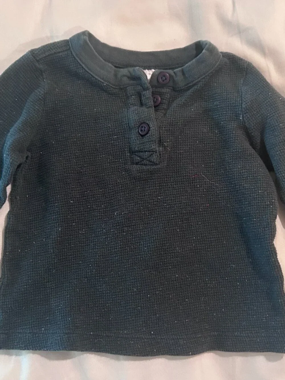 Hanna Andersson Waffle Top Henley